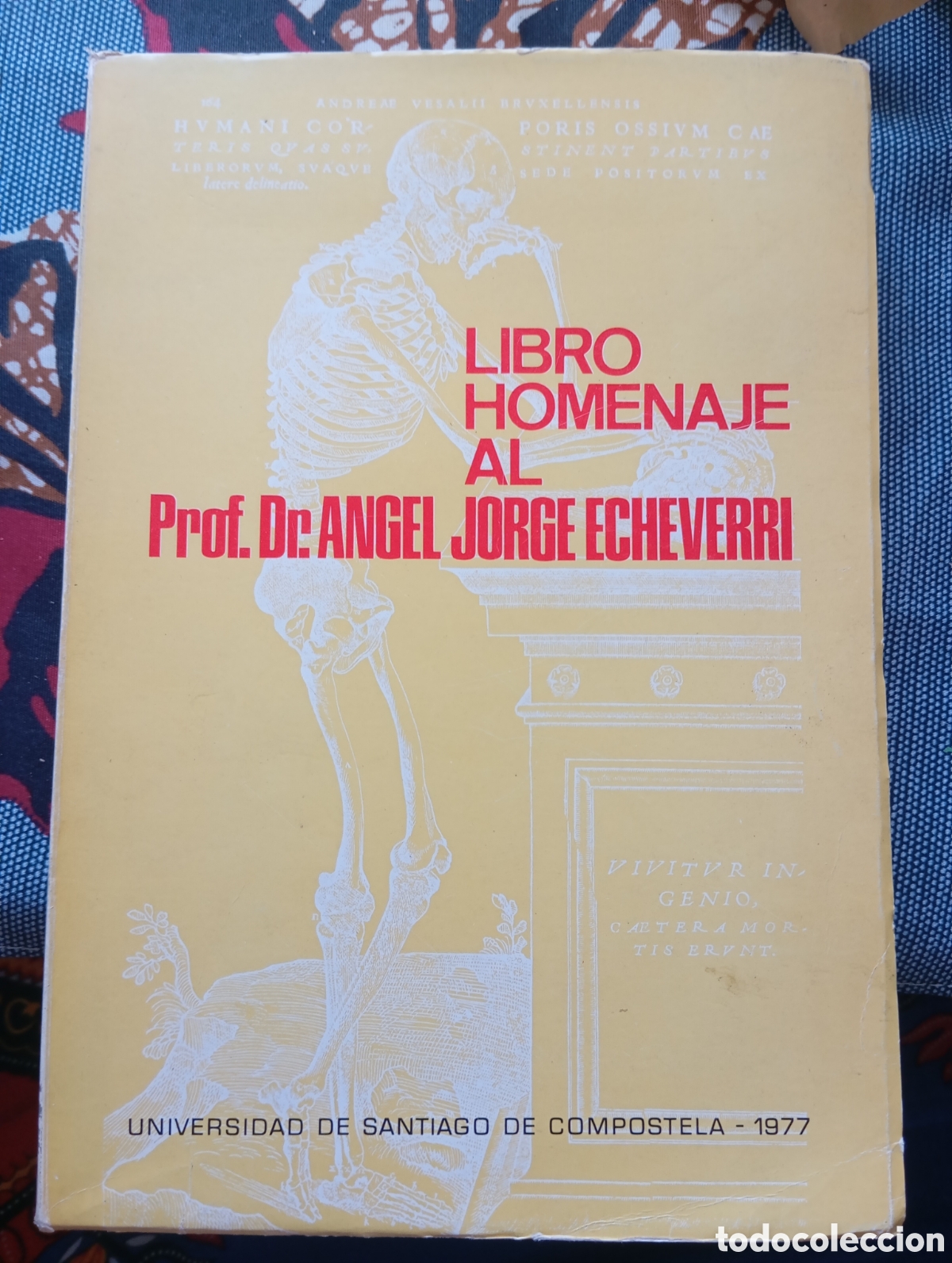 Libros de segunda mano: Libro Homenaje al Prof. Dr. Angel Jorge Echeverri