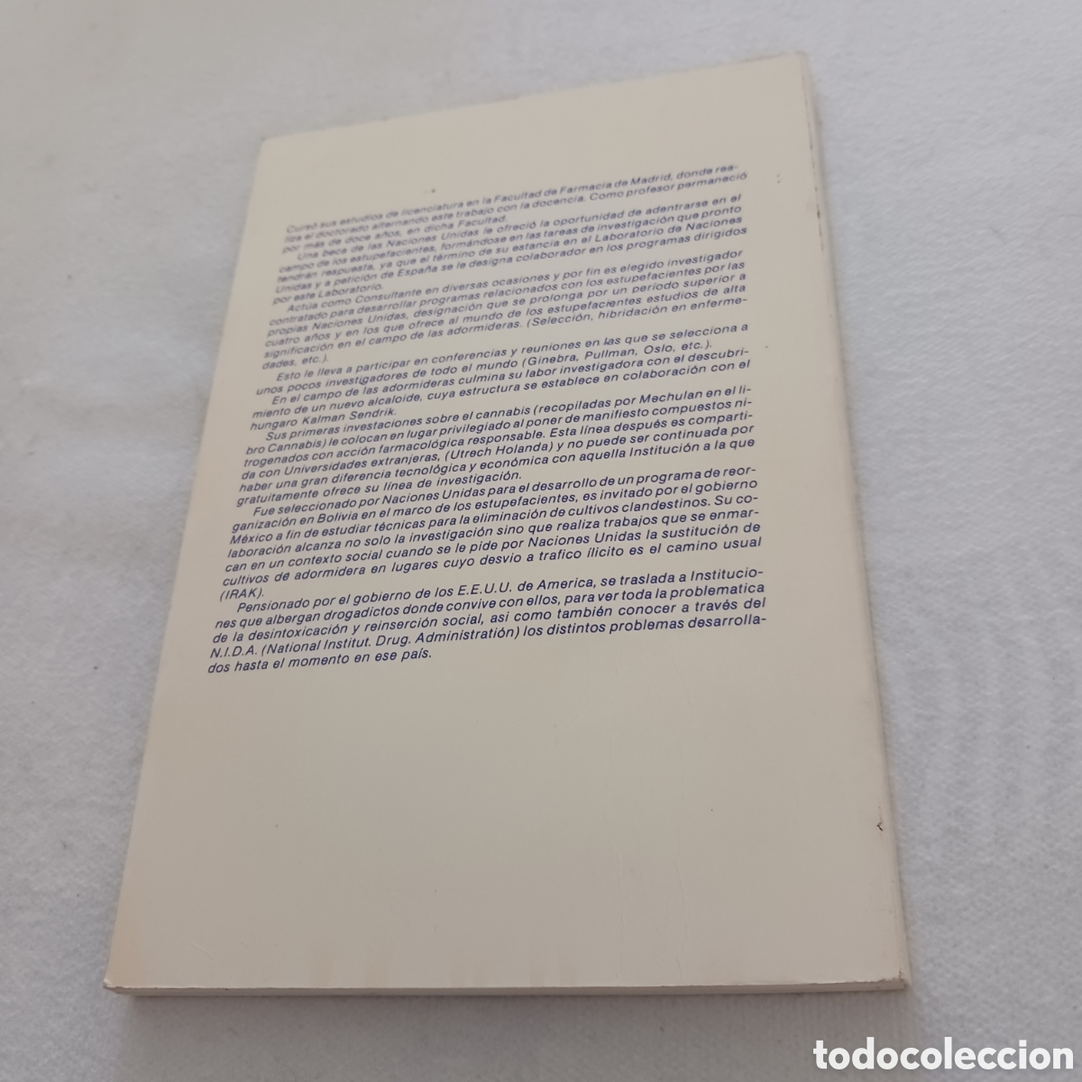 Libros de segunda mano: La Droga es ...,de Octavio Aguar - Foto 3