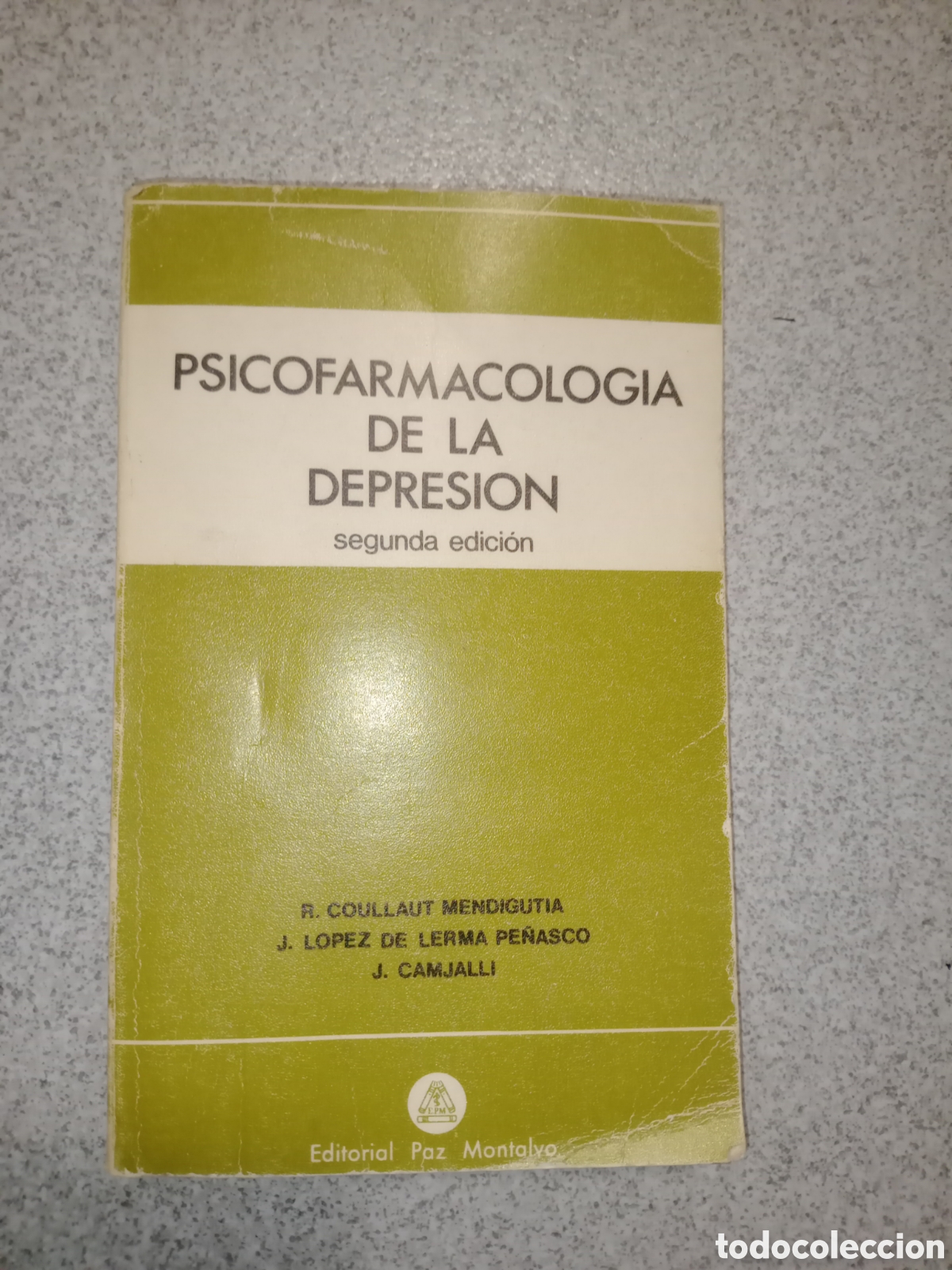 Libros de segunda mano: Toreteblanco psicofarmacolog&iacute;a de la depresi&oacute;n