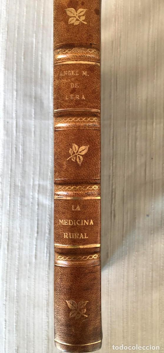 Libros de segunda mano: Libro &rdquo;Por los caminos de la medicina rural&rdquo; escrito por &Aacute;ngel Mar&iacute;a de Lera.