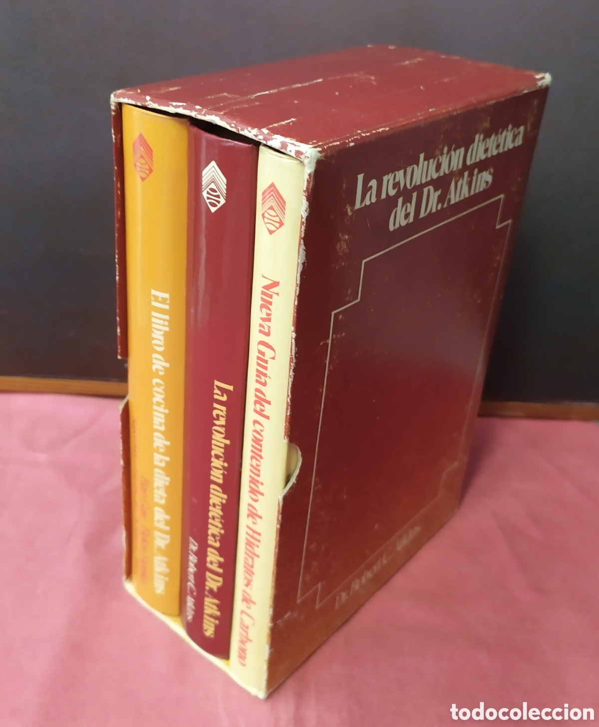 Libros de segunda mano: 3 tomos: La Revoluci&oacute;n Diet&eacute;tica del Dr. Atkins