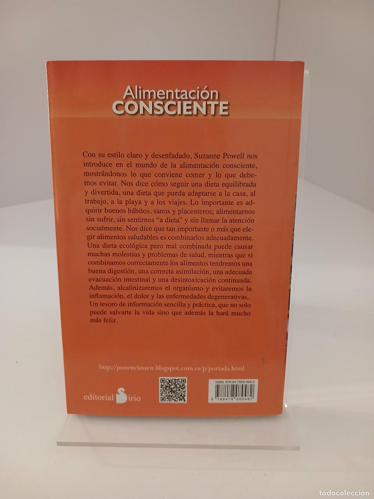 Libros de segunda mano: Alimentacion Consciente - Suzanne Powell - Foto 2
