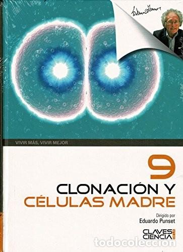 Libros de segunda mano: Clonaci&oacute;n y c&eacute;lulas madre: VIVIR M&Aacute;S, VIVIR MEJOR - Eduardo Punset - Centro Editor Pda - Claves Cien