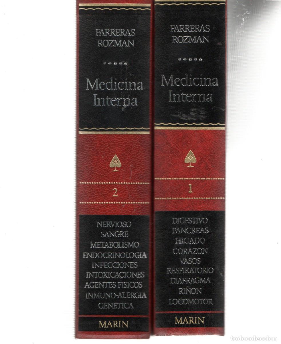Libros de segunda mano: MEDICINA INTERNA. TOMO I Y II. ROZMAN, FARRERAS. A-MEDI-1276