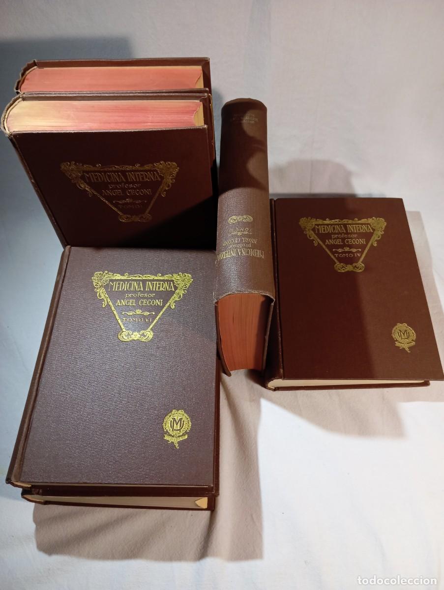 Gebrauchte B&uuml;cher: Medicina Interna Prof Angel Ceconi Obra Completa 6 Tomos Editorial Modesto Us&oacute;n 1935