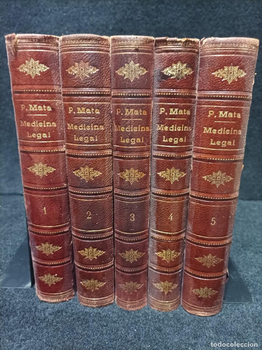 Libros de segunda mano: TRATADO TEORICO-PRACTICO DE MEDICINA LEGAL Y TOXICOLOGIA. 5 tomos (Obra completa).