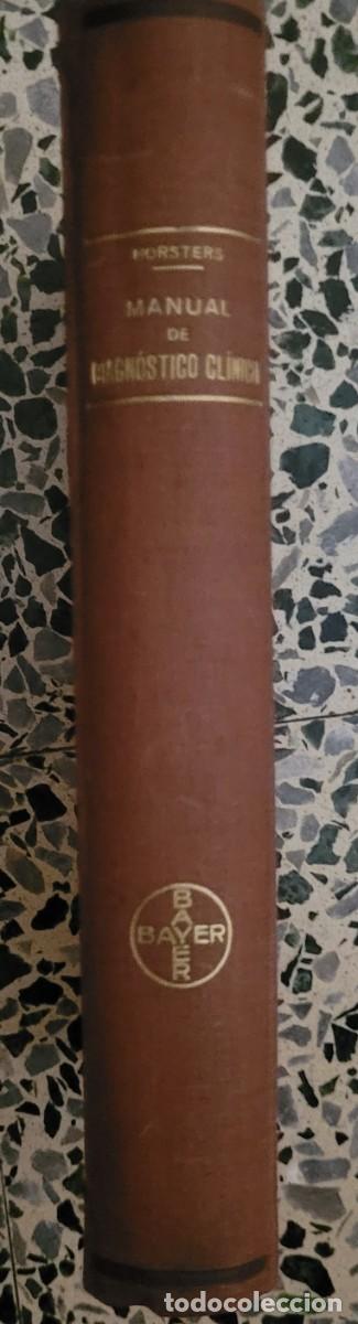 Second hand books: Manual de diagn&oacute;stico cl&iacute;nico - Bayer, 1941
