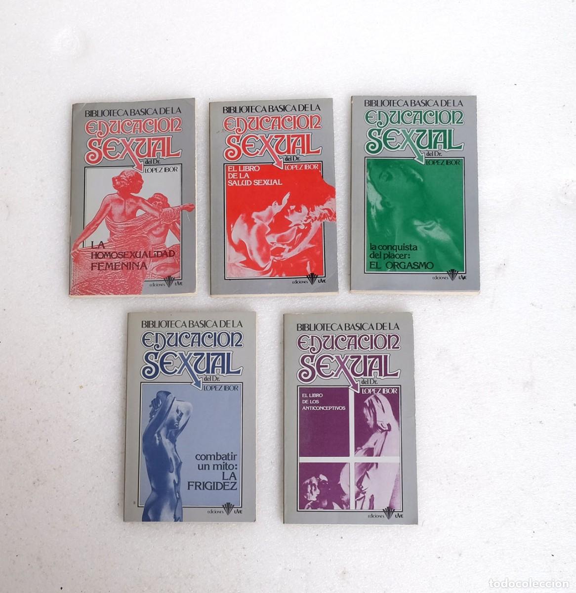 Livros em segunda m&atilde;o: 5 libros biblioteca B&aacute;sica Educaci&oacute;n Sexual. L&oacute;pez Ibor 1981