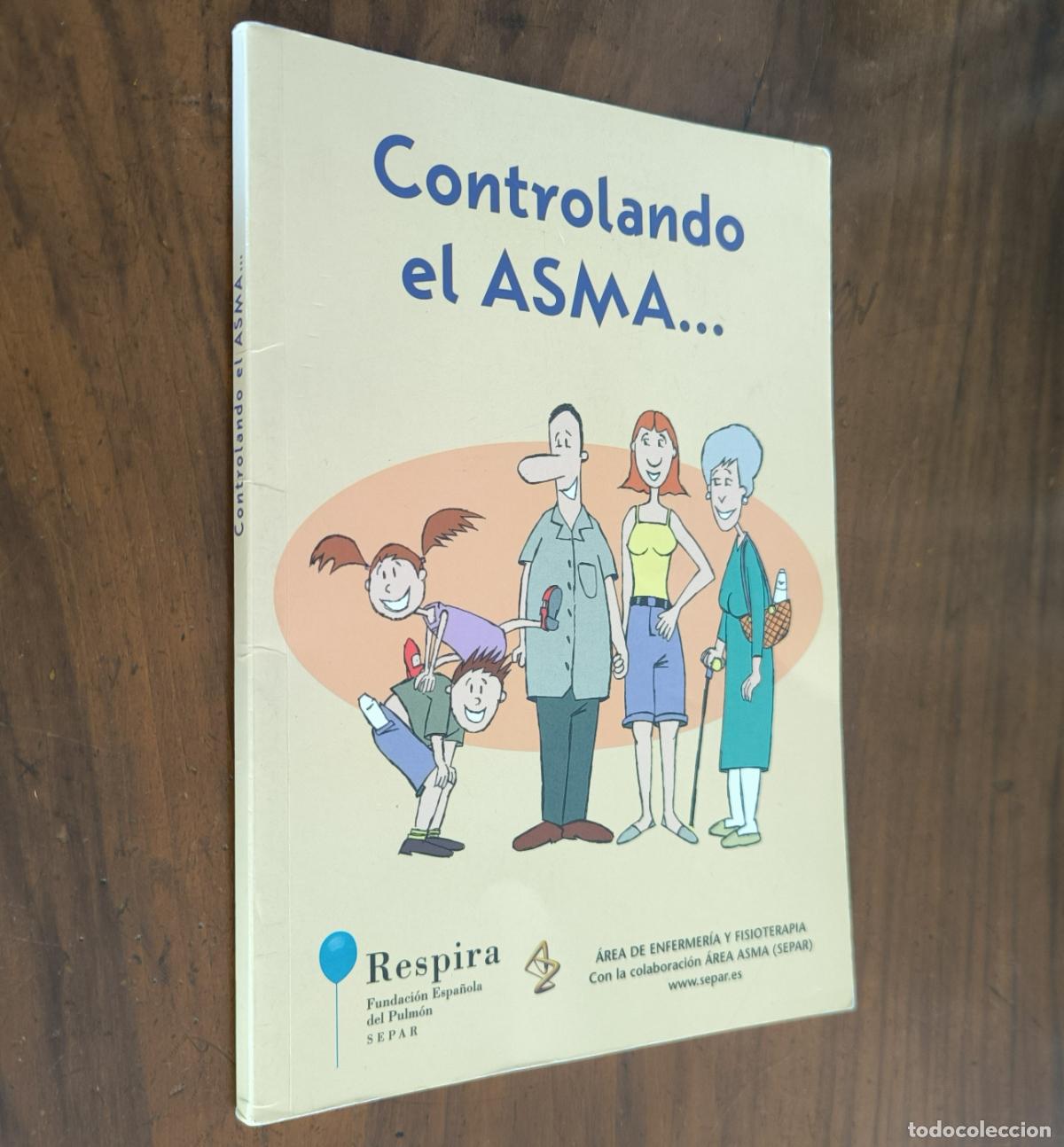 Libros de segunda mano: CONTROLANDO EL ASMA - AREA DE ENFERMER&Iacute;A Y FISIOTERAPIA