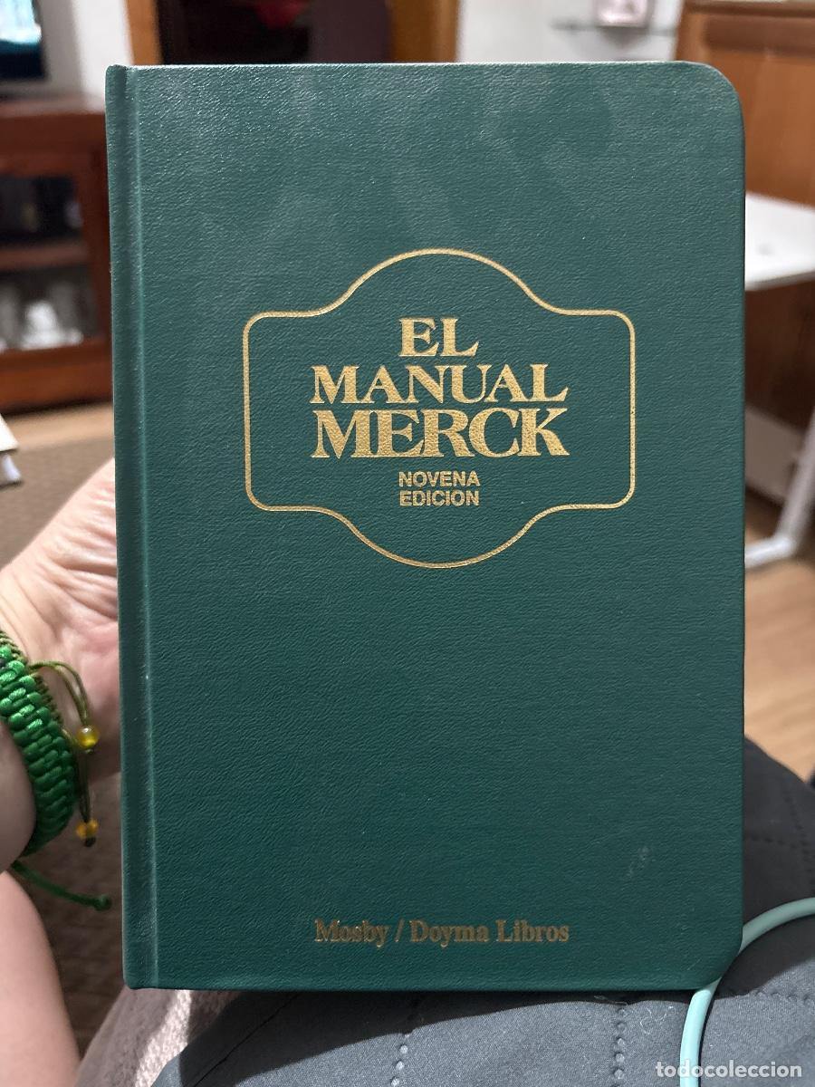 Libros de segunda mano: Manual Merk novena edici&oacute;n