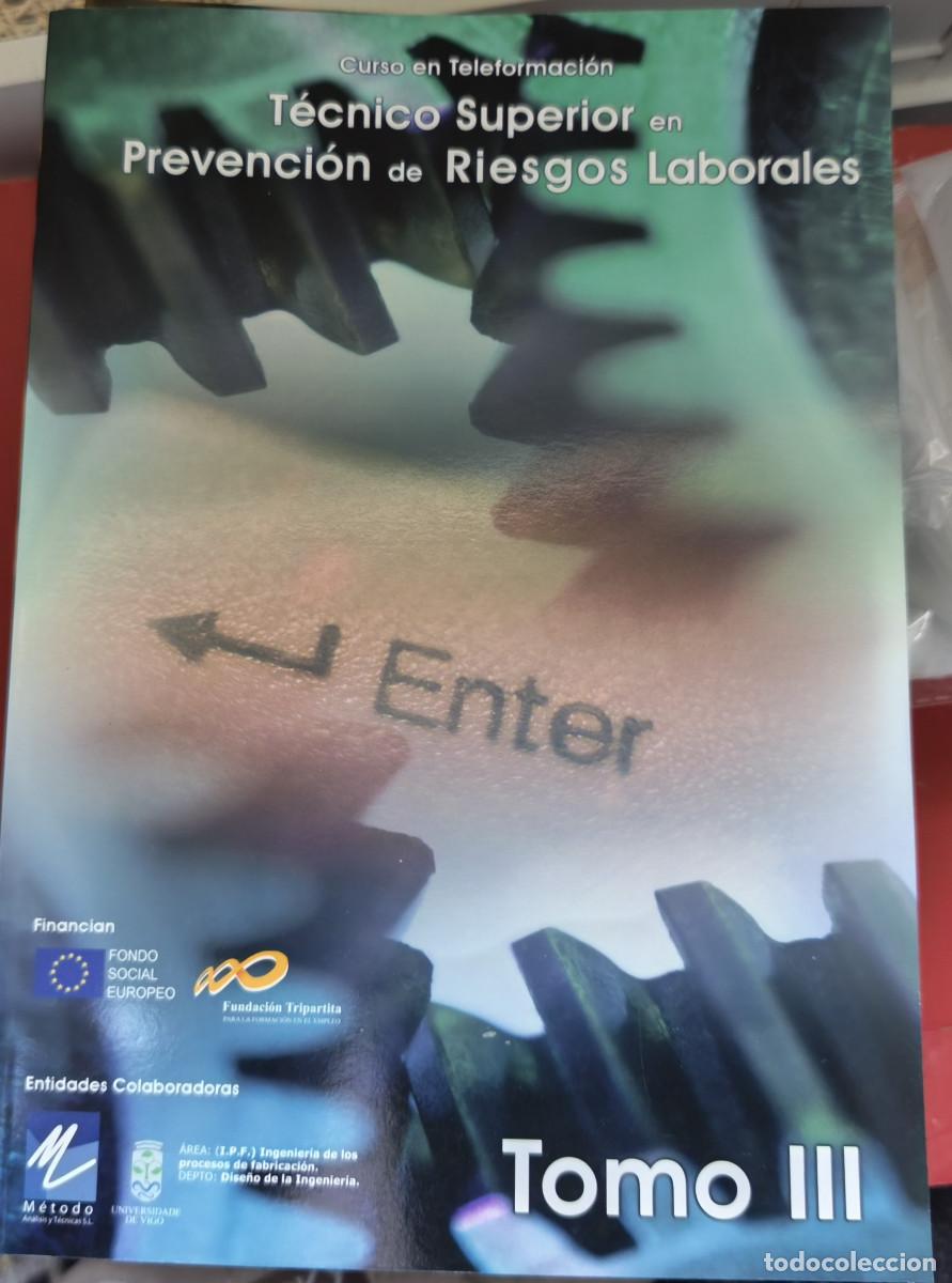 Libros de segunda mano: LIBROS CURSO SUPERIOR RIESGO LABORALES - Foto 3