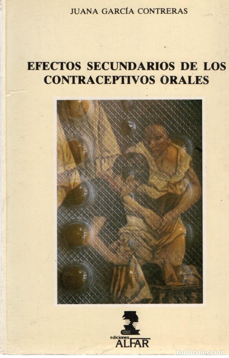 Livros em segunda m&atilde;o: EFECTOS SECUNDARIOS DE LOS CONTRACEPTIVOS ORALES. GARCIA CONTRERAS, JUANA. A-MEDI-1327