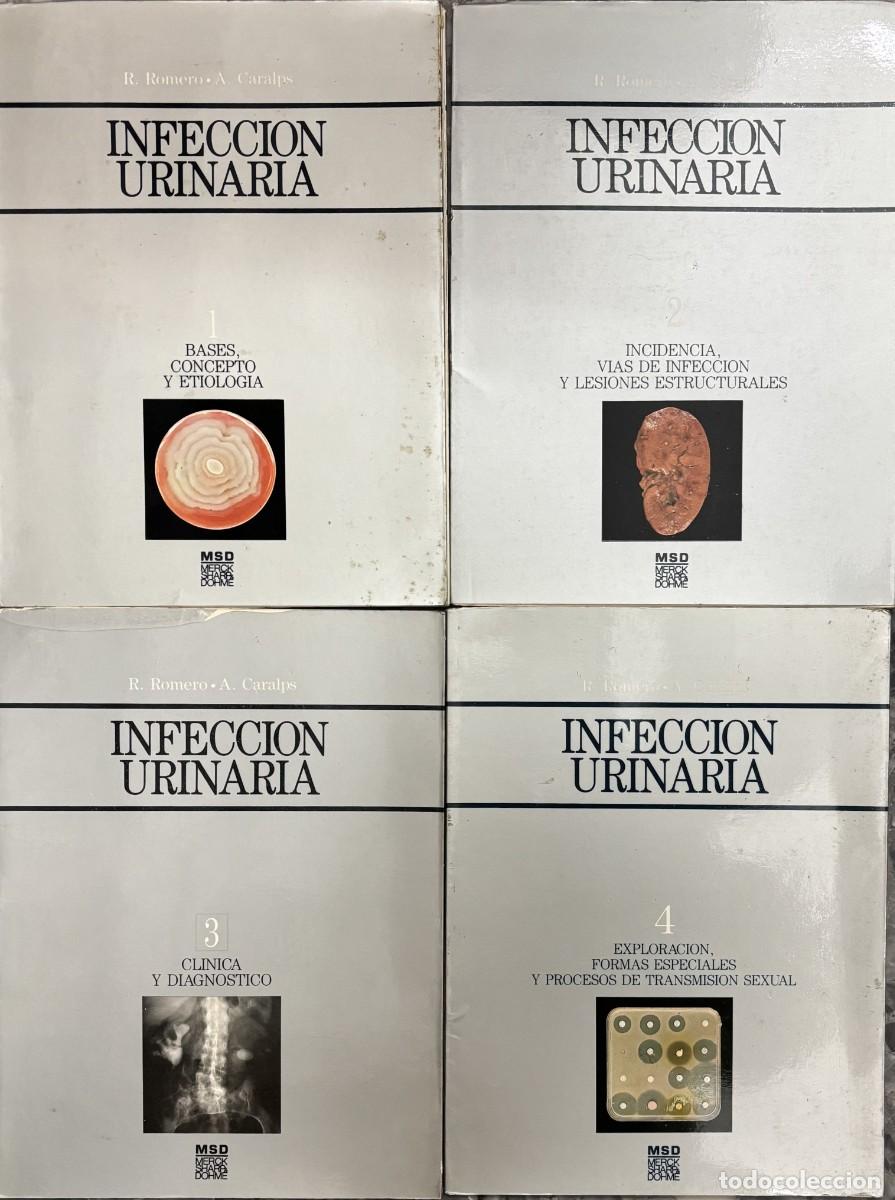 Libros de segunda mano: INFFECCION URINARIA. 4 TOMOS. ROMERO, R. / CARALPS, A. A-MEDI-1332