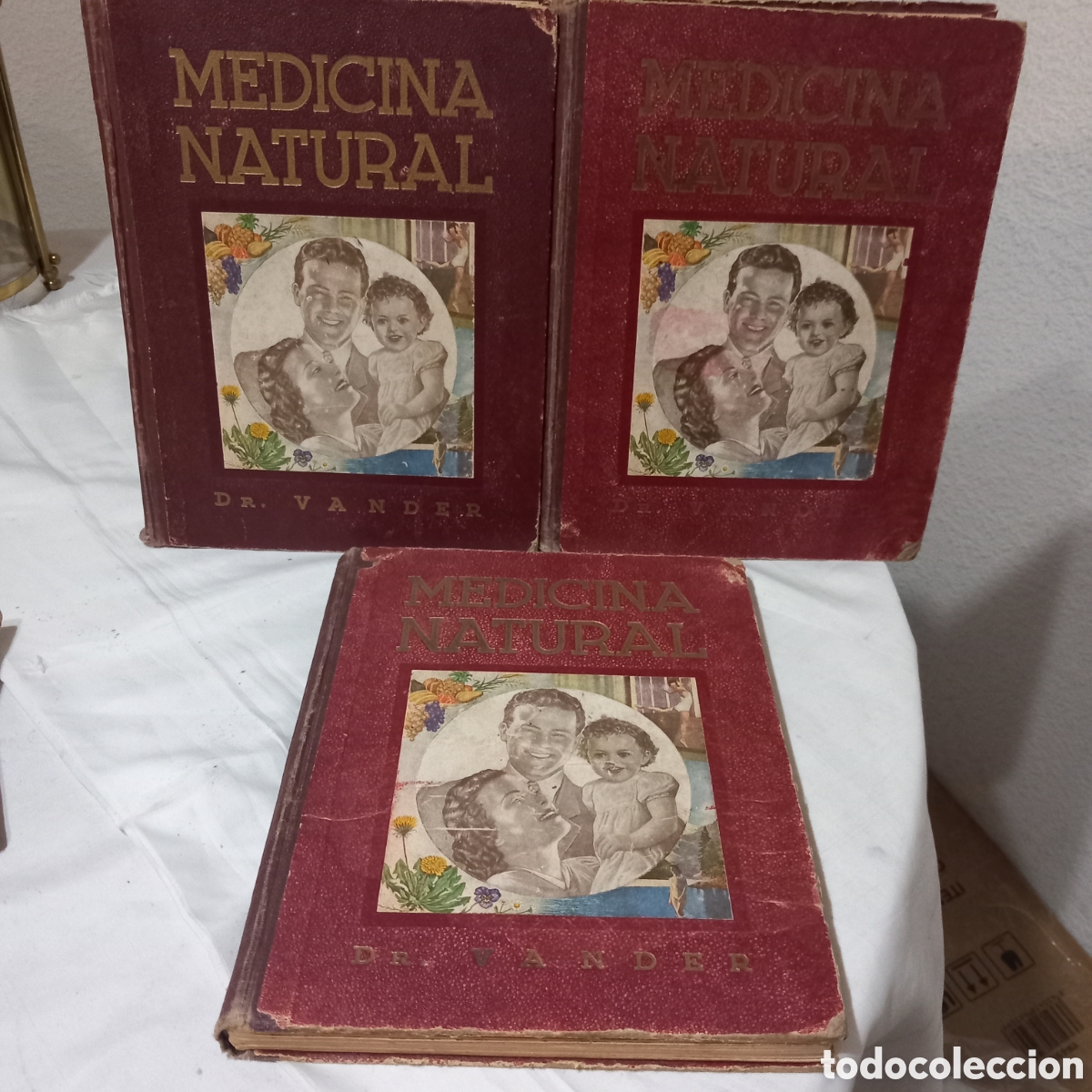 Gebrauchte B&uuml;cher: MEDICINA NATURAL/DOCTOR ADR.VANDER(TOMOS I,II y III