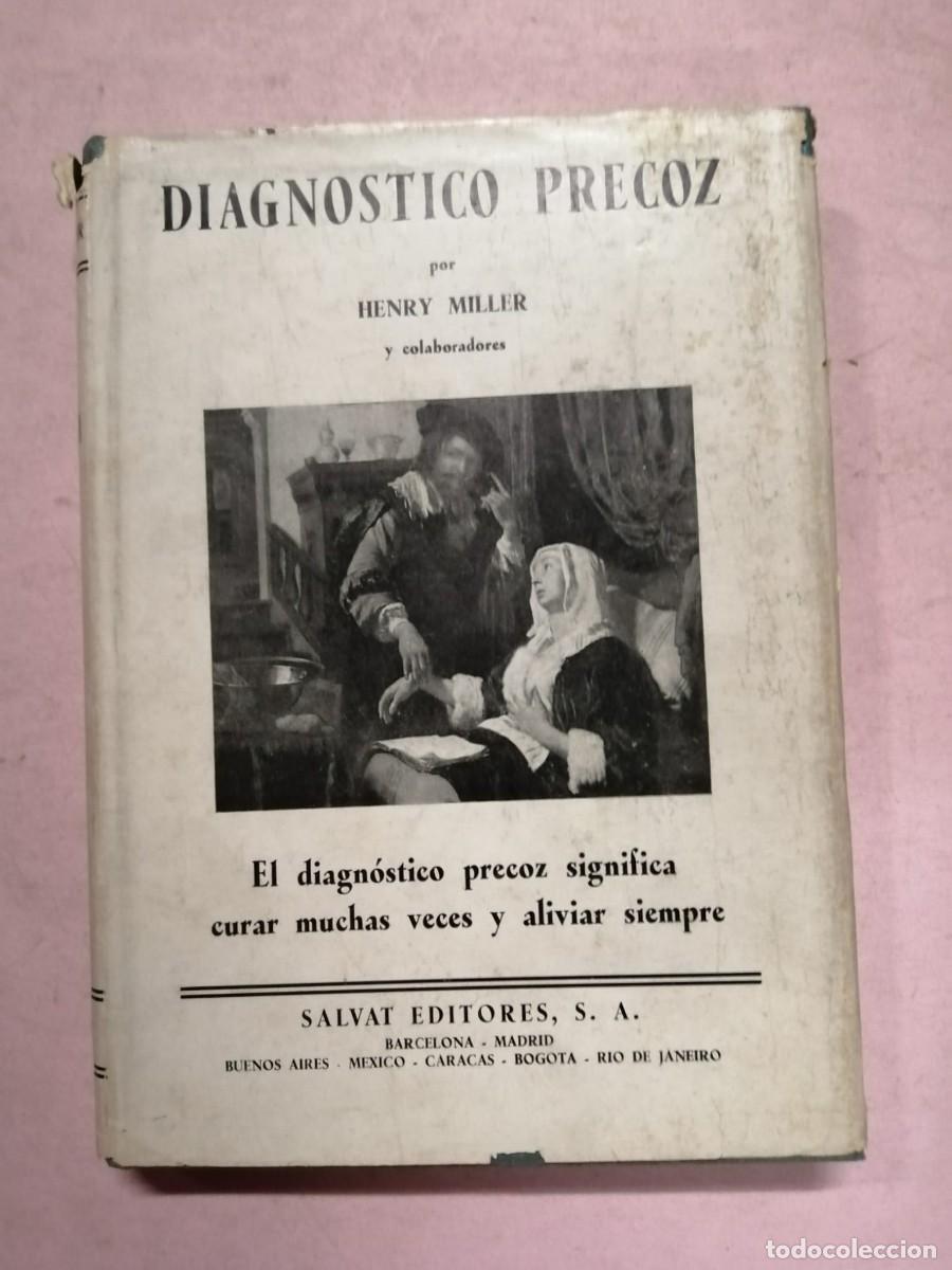 Libros de segunda mano: DIAGNOSTICO PRECOZ (HENRY MILLER Y COLABORADORES)