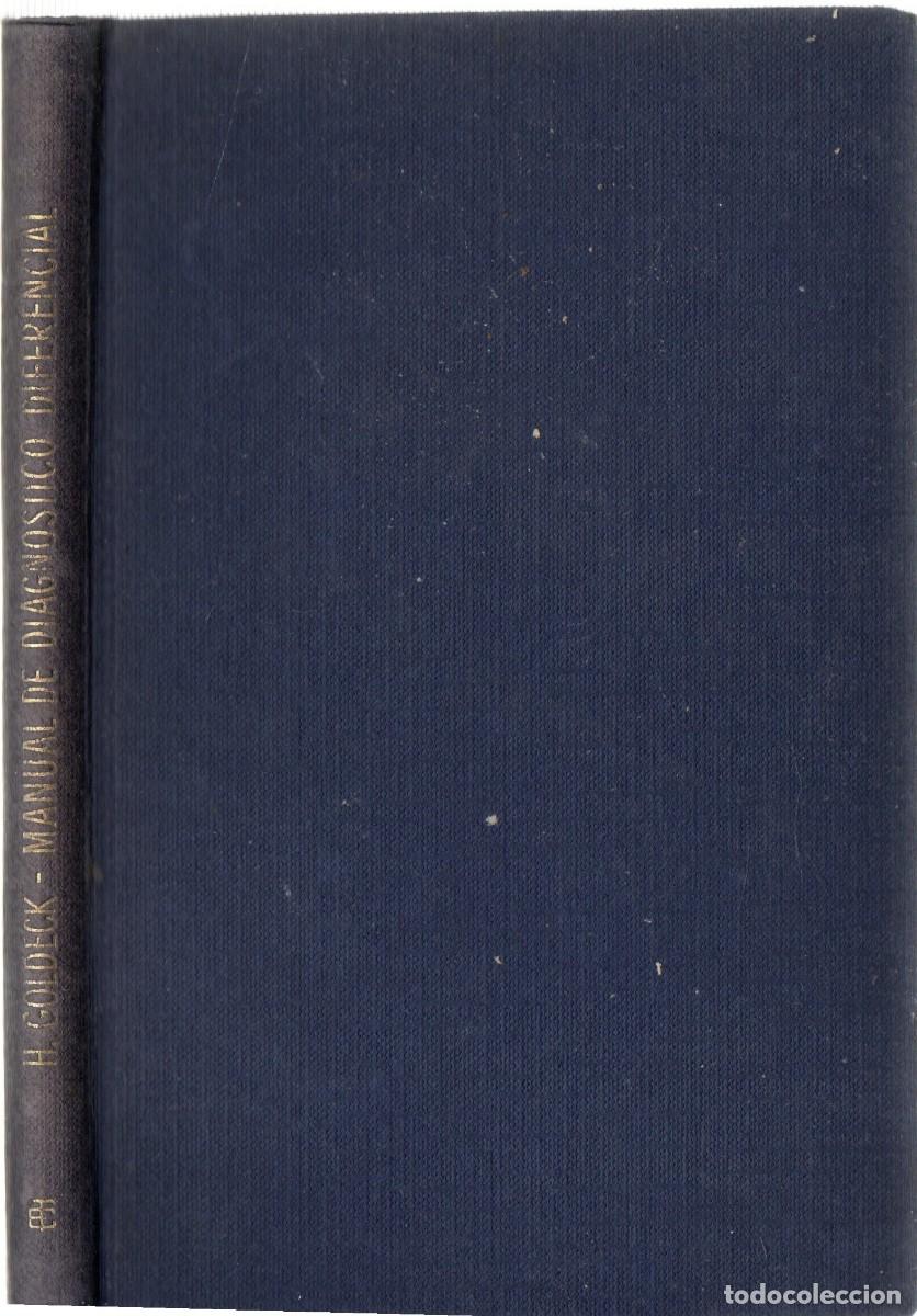 Libri di seconda mano: MANUAL DE DIAGNOSTICO DIFERENCIAL. GOLDECK, HANS. A-MEDI-1374