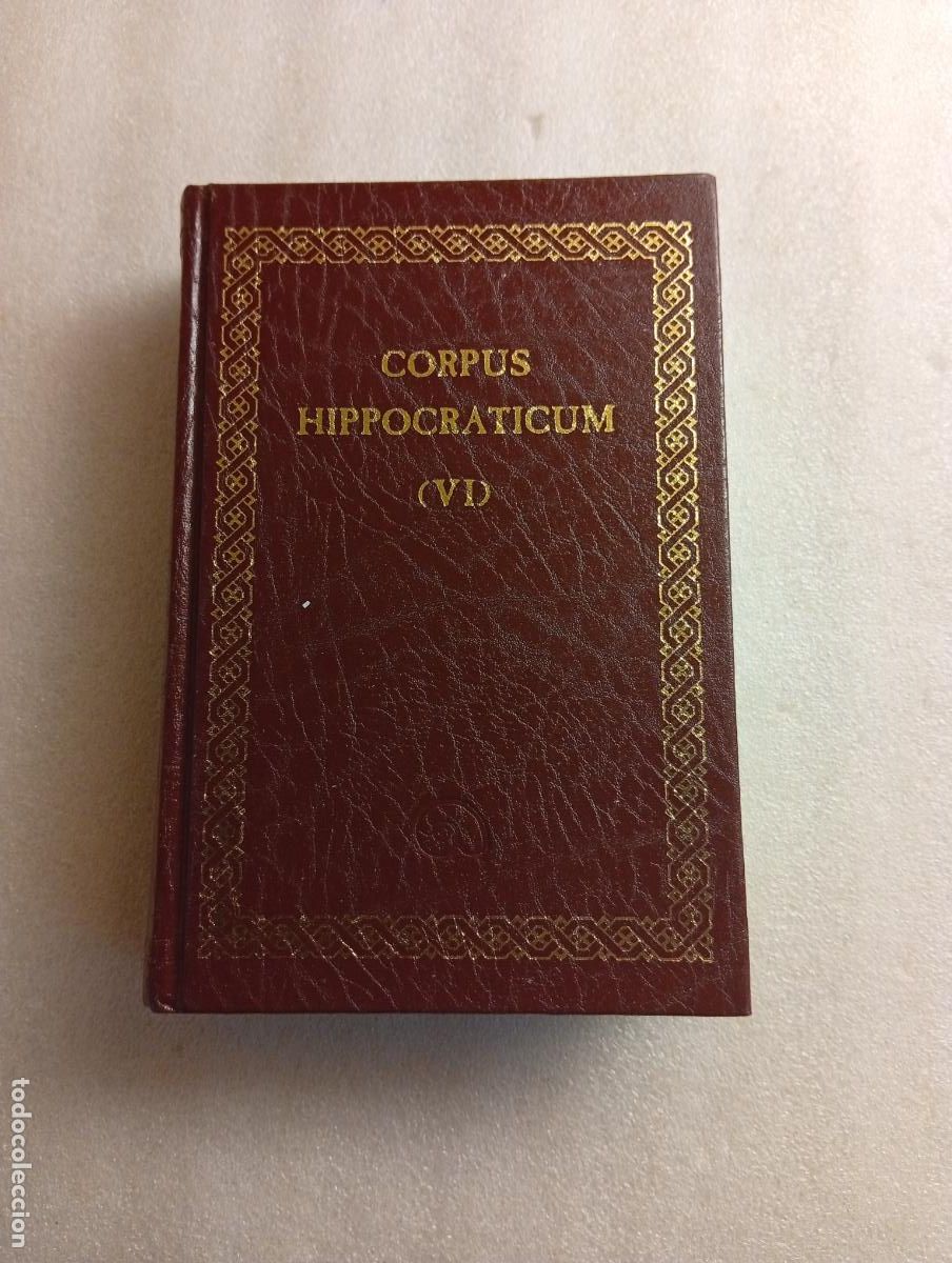 Libros de segunda mano: CORPUS HIPPOCRATICUM (VI) - HIP&Oacute;CRATES