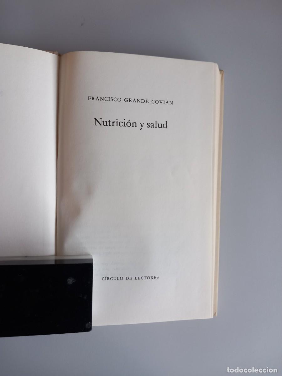 Libros de segunda mano: NUTRICI&Oacute;N Y SALUD. Grande Covi&aacute;n. C&iacute;rculo de Lectores