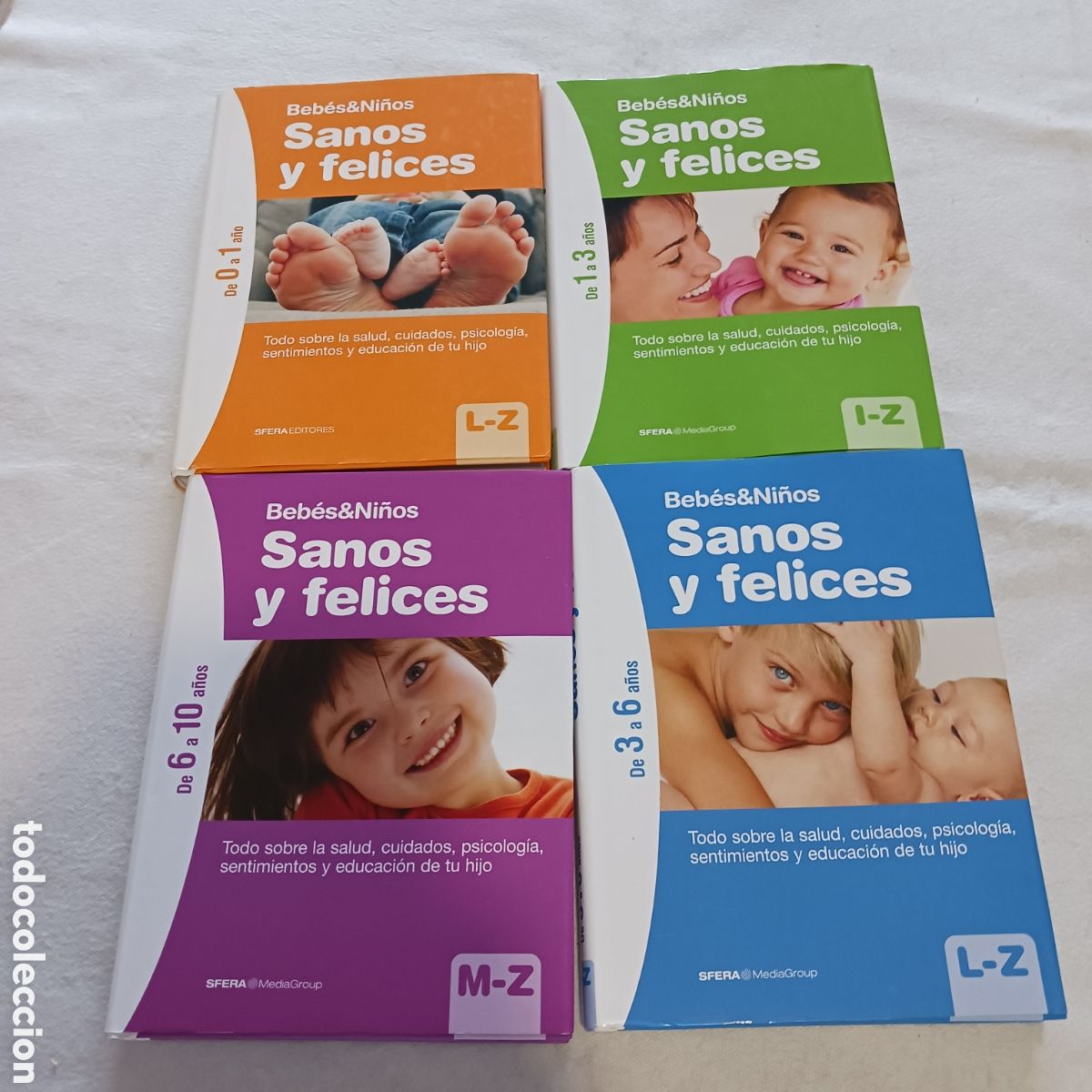 Libros de segunda mano: Bebes&Ni&ntilde;os,Sanos y felices ,4 tomos