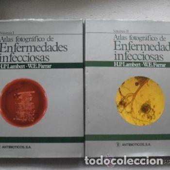 Libros de segunda mano: Atlas Fotografico Enfermedades Infecciosas Lambert Doyma 1984 Ilustrado Completo 2 Vol PEIFER