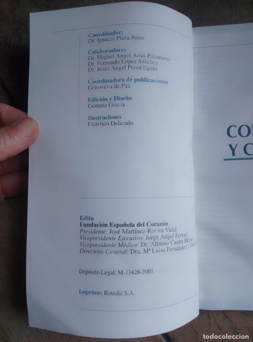 Libros de segunda mano: Colesterol y coraz&oacute;n. Fundaci&oacute;n espa&ntilde;ola del coraz&oacute;n. Pfizer. 2001 - Foto 3