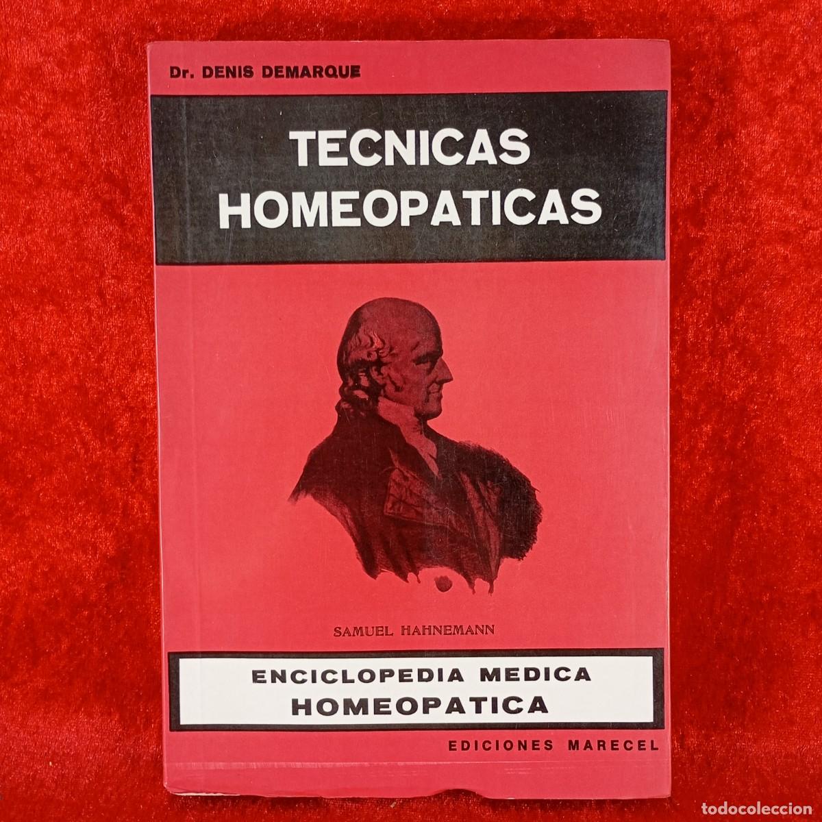 Livres d'occasion: TECNICAS HOMEOPATICAS - ENCICLOPEDIA MEDICA HOMEOPATICA - SAMUEL HAHNEMANN - MARECEL / 953