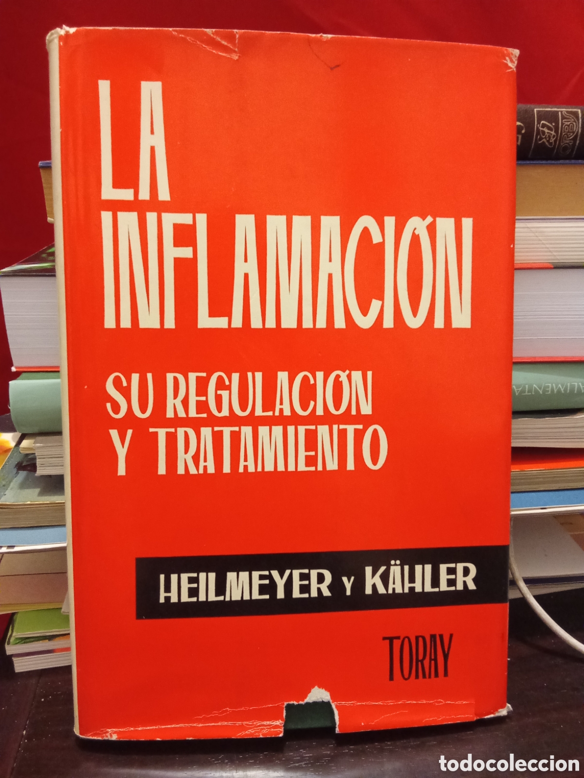 Libros de segunda mano: LA INFLAMACION. SU REGULACION Y TRATAMIENTO.-HEILMEYER y KAHLER