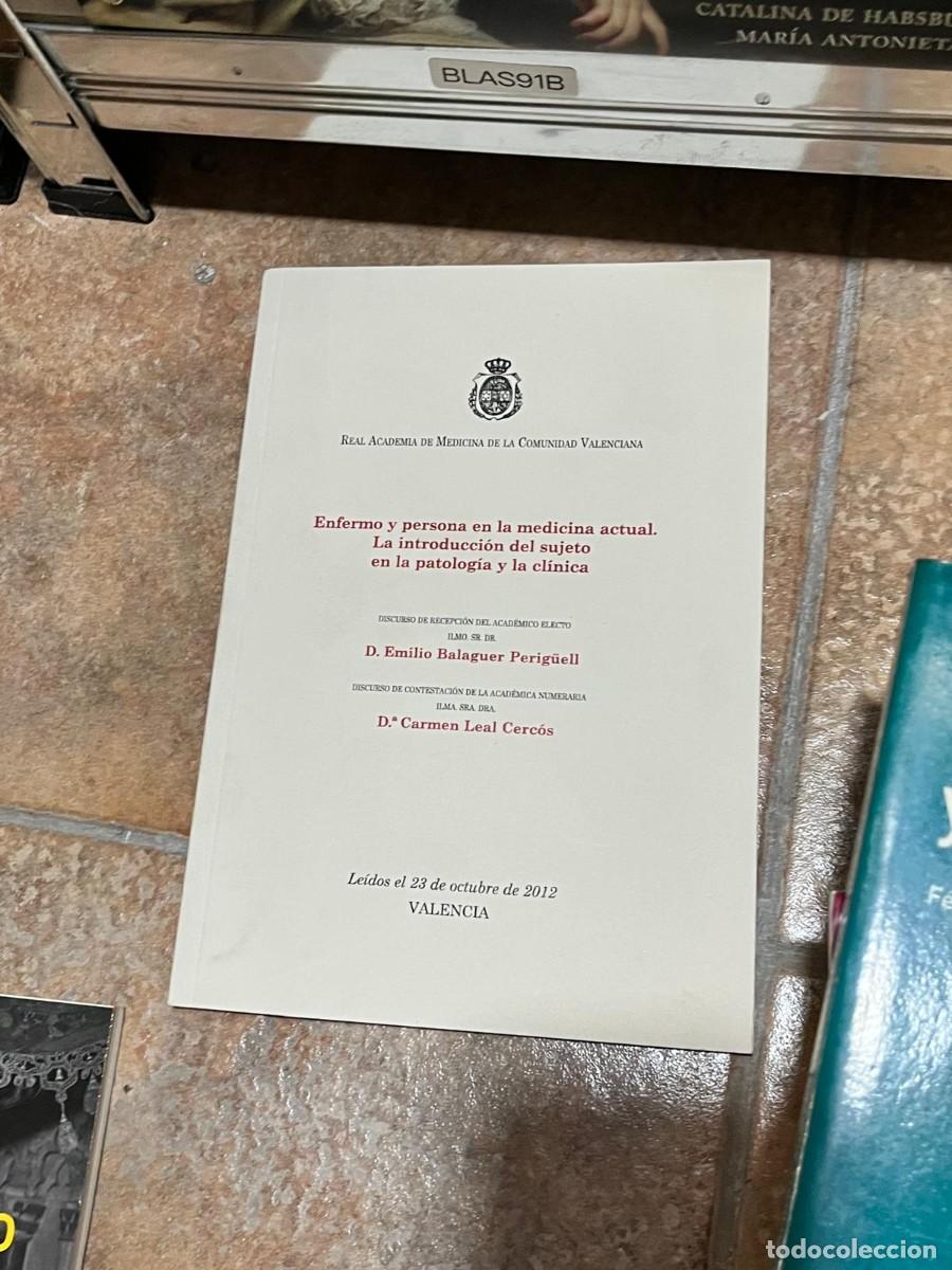 Livres d'occasion: BLAS91B Emilio Balaguer Perig&uuml;ell &ndash; Enfermo y persona en la medicina actual. La introducci&oacute;n del suj