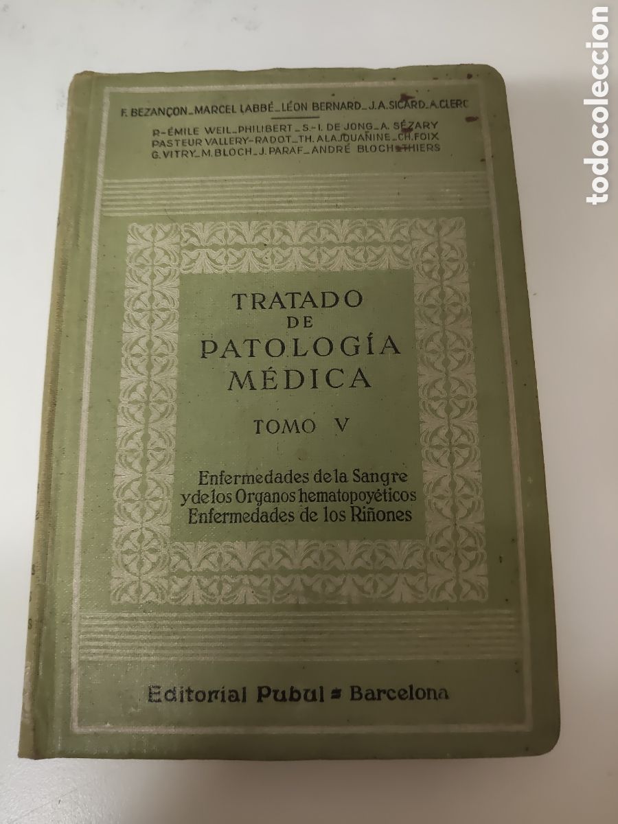 Libros de segunda mano: Tratado de patolog&iacute;a m&eacute;dica tomo V