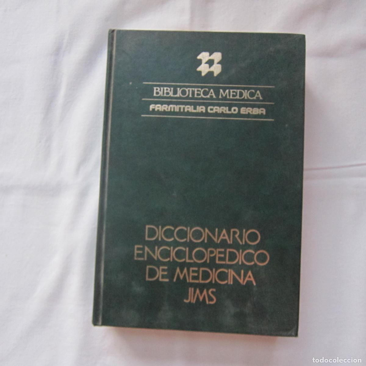 Libros de segunda mano: DICCIONARIO ENCICLOP&Eacute;DICO DE MEDICINA JIMS (JIMS) 1988 MEDICINA