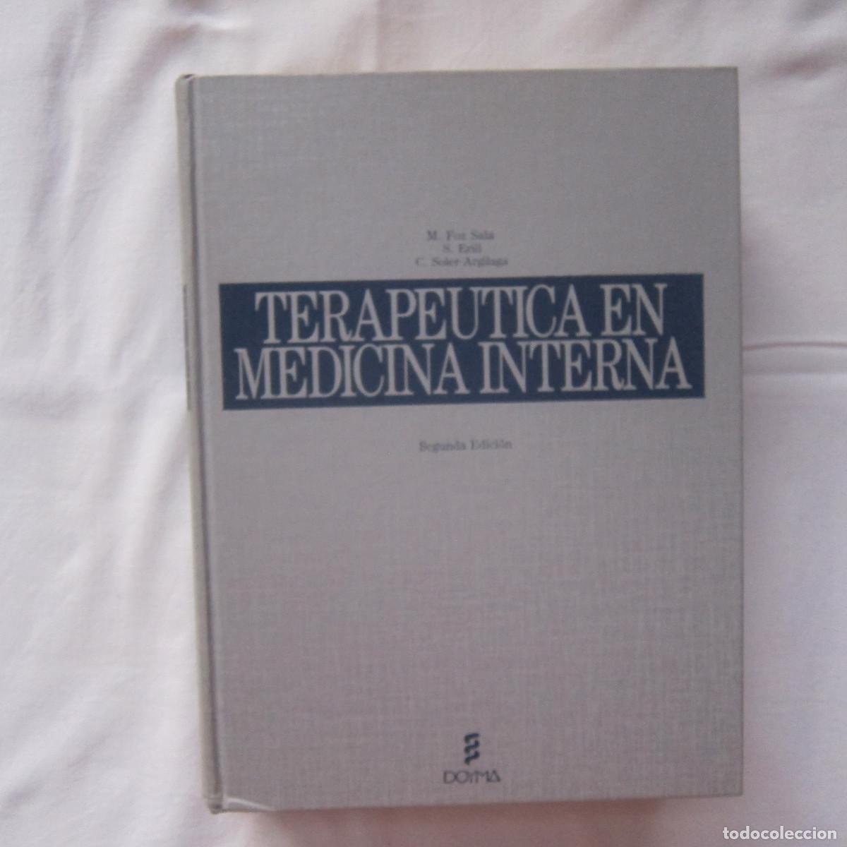 Libros de segunda mano: TERAP&Eacute;UTICA EN MEDICINA INTERNA (DOYMA) MEDICINA MANUAL