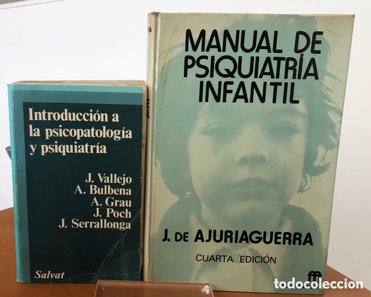Second hand books: Lote 2 libros :Introducci&oacute;n a la psicopatolog&iacute;a y psiquiatr&iacute;a+ Manual de Psiquiatr&iacute;a Infantil.