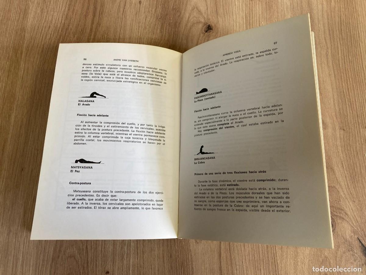 Libros de segunda mano: Aprendo Yoga Andr&eacute; Van Lysebeth - Foto 5