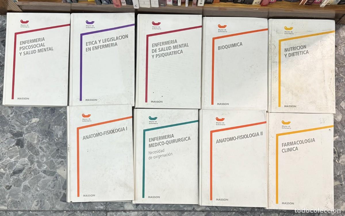 Libros de segunda mano: COLECCION INCOMPLETA MASTER DE ENFERMERIA. VV.AA. A-MEDI-1443