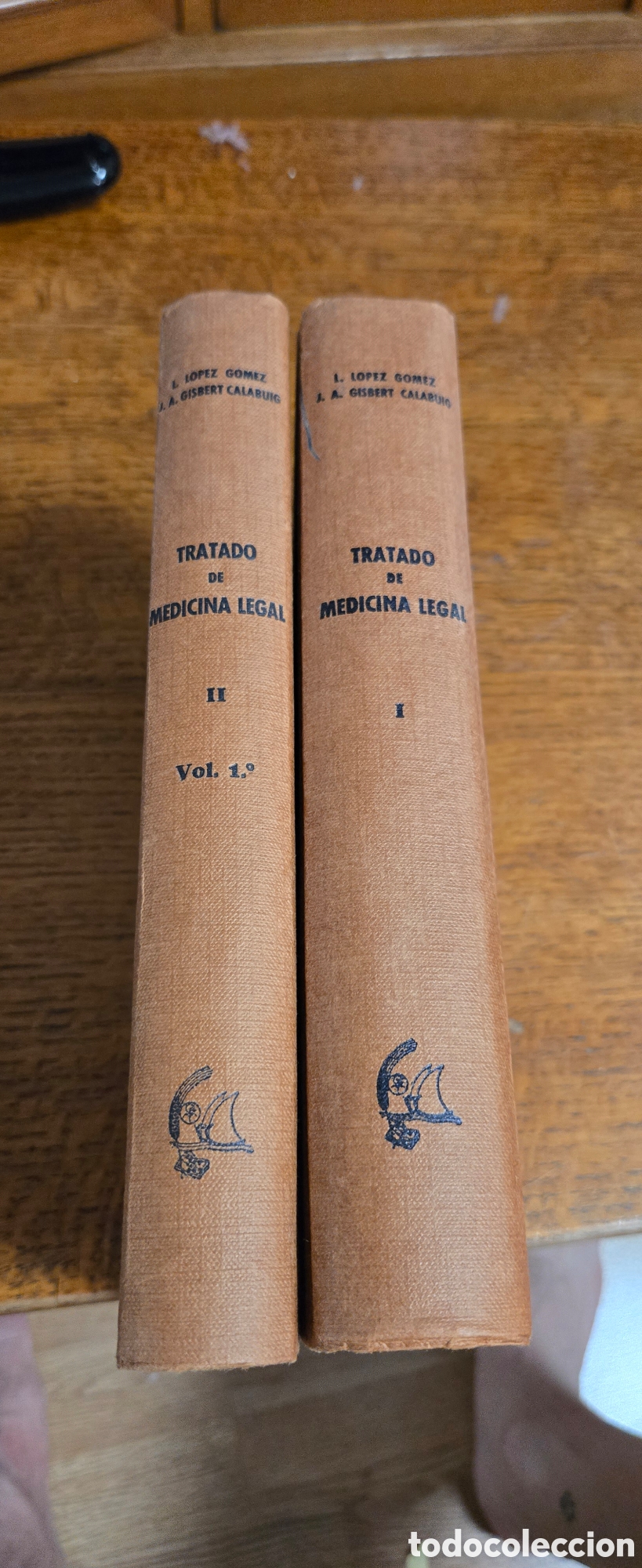 Libros de segunda mano: Tratado de Medicina Legal (2 Tomos) &ndash; L&oacute;pez G&oacute;mez y Gisbert Calabuig &ndash; 2.&ordf; Edici&oacute;n 1967 &ndash; Editorial