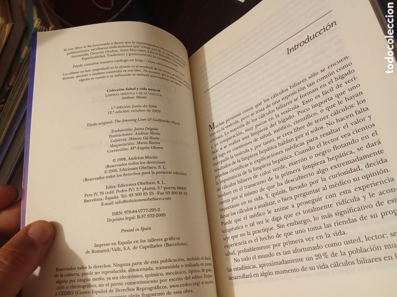 Libros de segunda mano: LIMPIEZA HEP&Aacute;TICA y de la VES&Iacute;CULA - Andreas Moritz - Foto 7