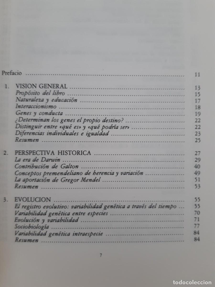 Libros de segunda mano: GEN&Eacute;TICA DE LA CONDUCTA - PLOMIN - DEFRIES - McCLEARN - Foto 2