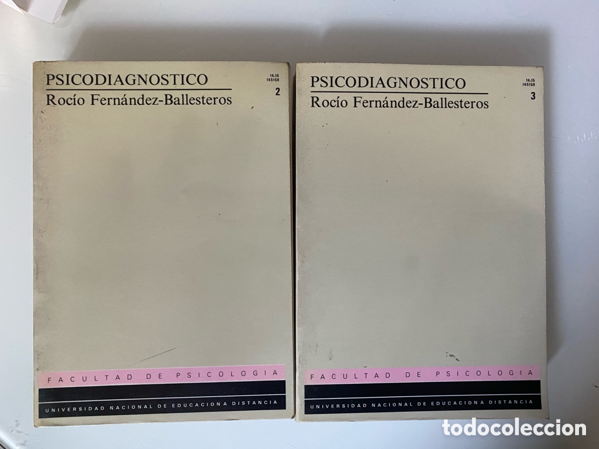 Libros de segunda mano: Psicodiagn&oacute;stico 2 y 3 (2 Tomos) (Contene subrayados en Tomo 2) - FERN&Aacute;NDEZ-BALLESTEROS, Roc&iacute;o