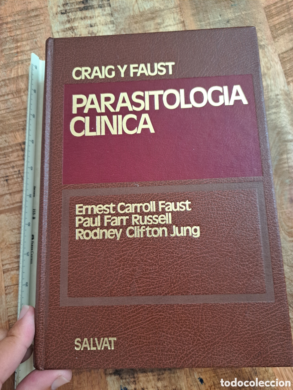 Libros de segunda mano: Jml Craig y Faust Parasitologia Clinica, Salvat, Tapa dura, Barcelona 1983.