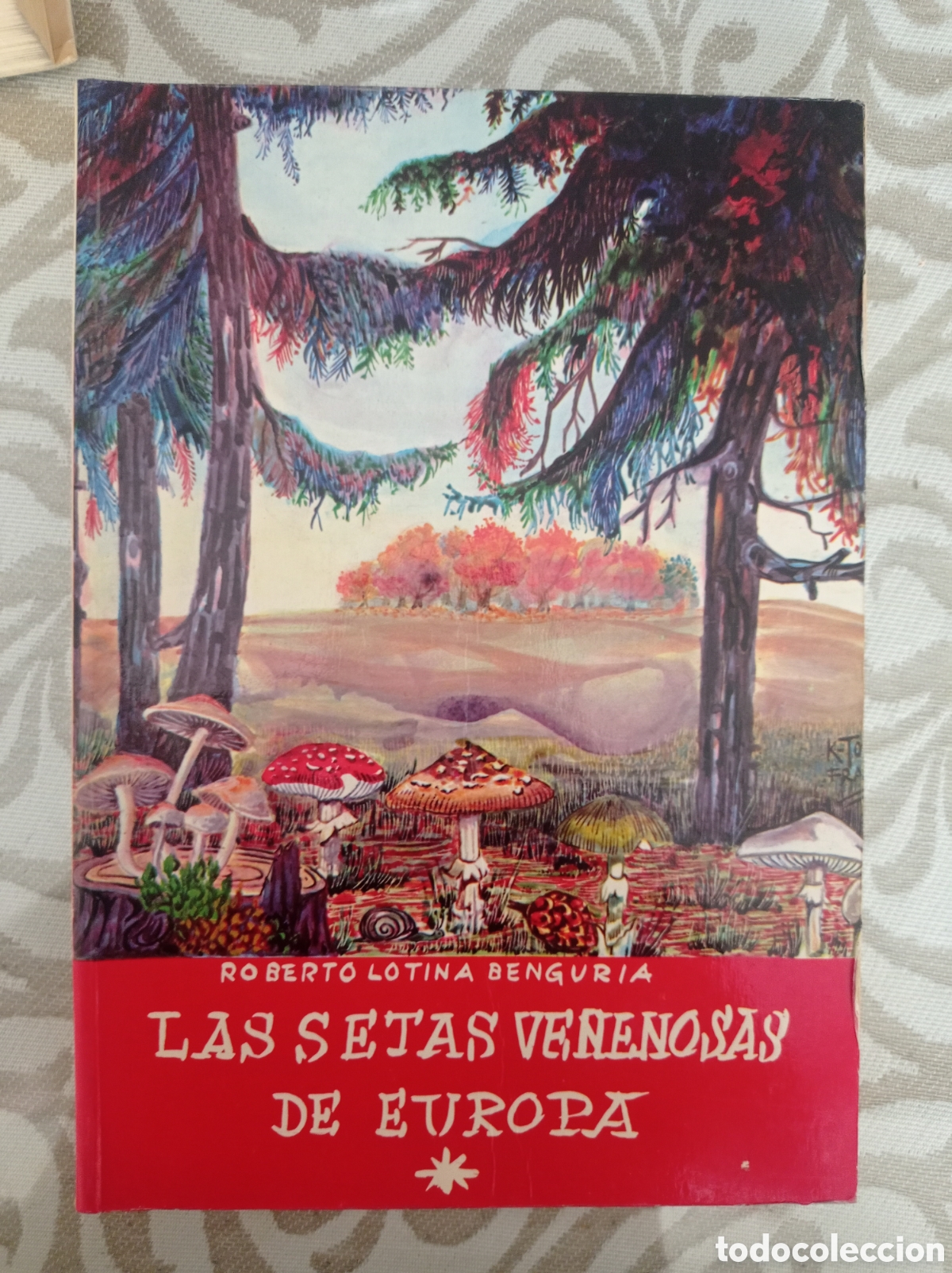 Libros de segunda mano: LAS SETAS VENENOSAS DE EUROPA. ROBERTO LOTINA BENGUR&Iacute;A. 1971. MEDICINA. BIOLOG&Iacute;A.