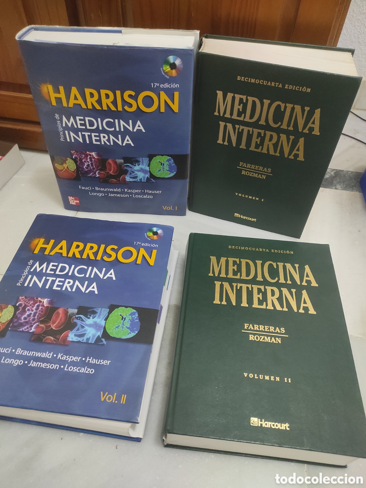 Libros de segunda mano: Medicina Interna. Harrison y Farreras Rozman
