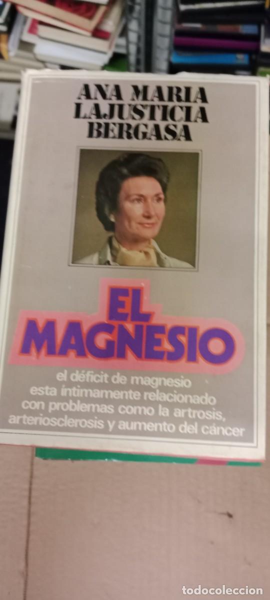 Libros de segunda mano: ANA MARIA LAJUSTICIA BERGARA EL MAGNESIO LIBRO GG-PSC