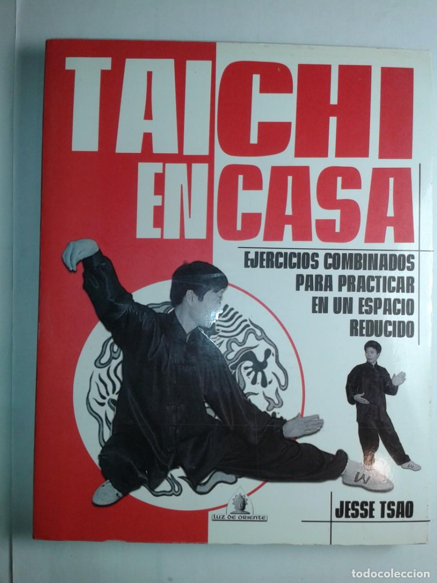 Libros de segunda mano: TAICHI EN CASA 2003 JESSE TSAO 1&ordf; EDICI&Oacute;N EDITORIAL EDAF