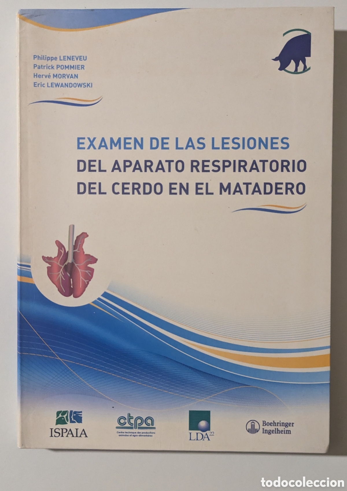 Libros de segunda mano: Examen lesiones aparato respiratorio del cerdo en el matadero Temis Medical zoopole 9788493952006