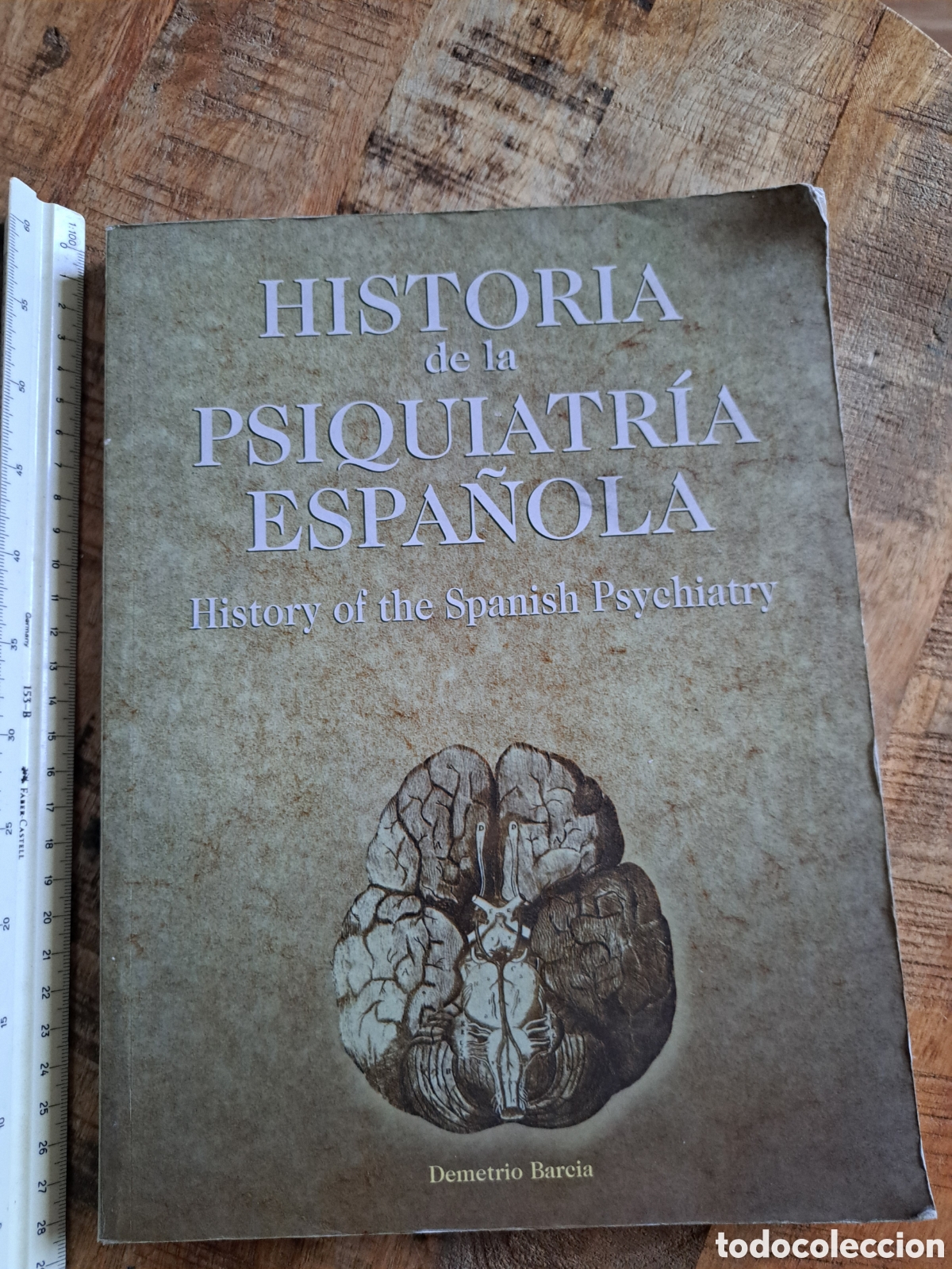 Libros de segunda mano: Jml. HISTORIA DE LA PSIQUIATRIA ESPA&Ntilde;OLA , BILINGUE , DEMETRIO BARCIA. 236 paginas.