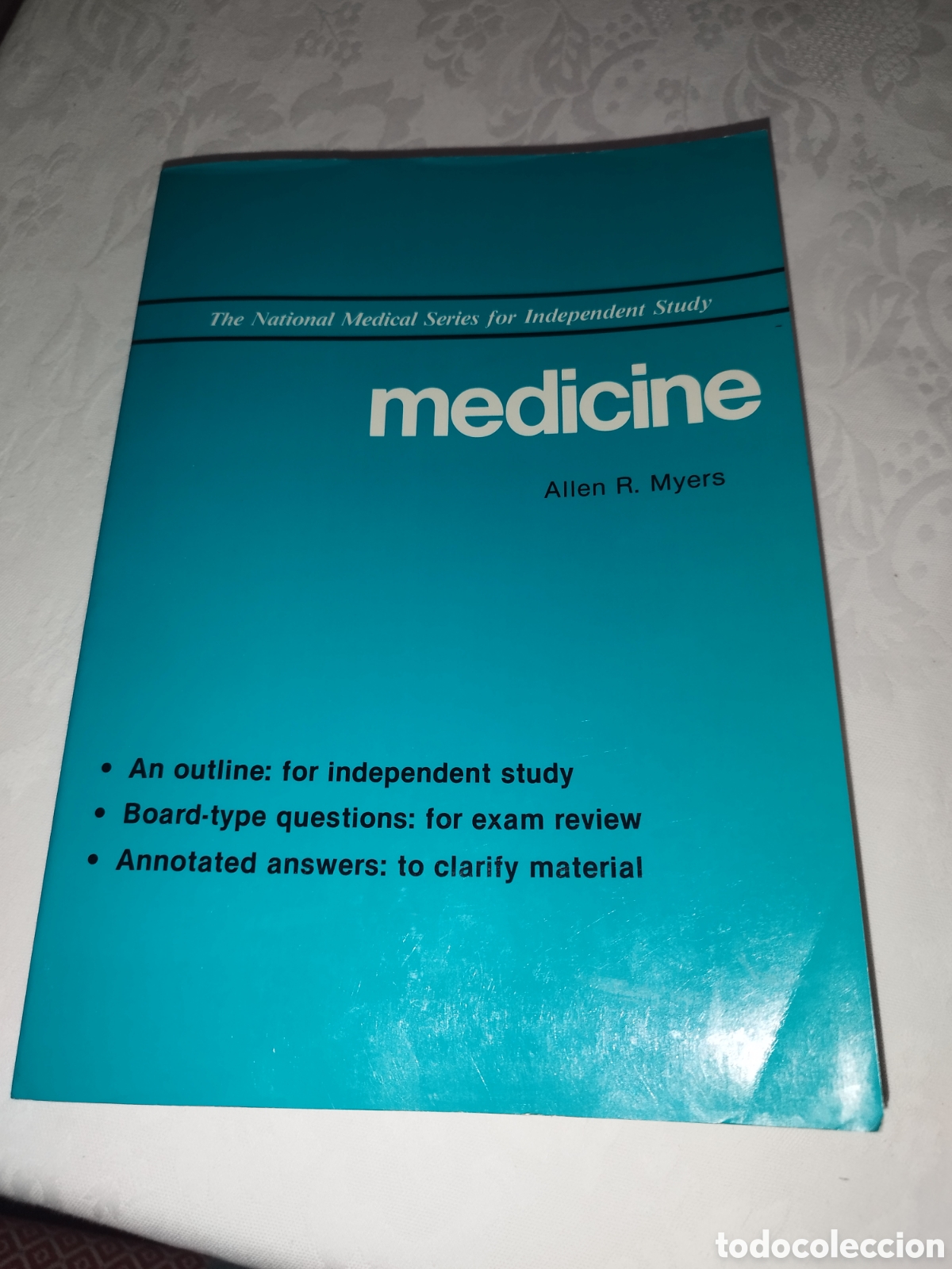 Libros de segunda mano: MEDICINE (THE NATIONAL MEDICAL SERIES FOR INDEPENDENT STUDY). ED. HARWAL, 1986.