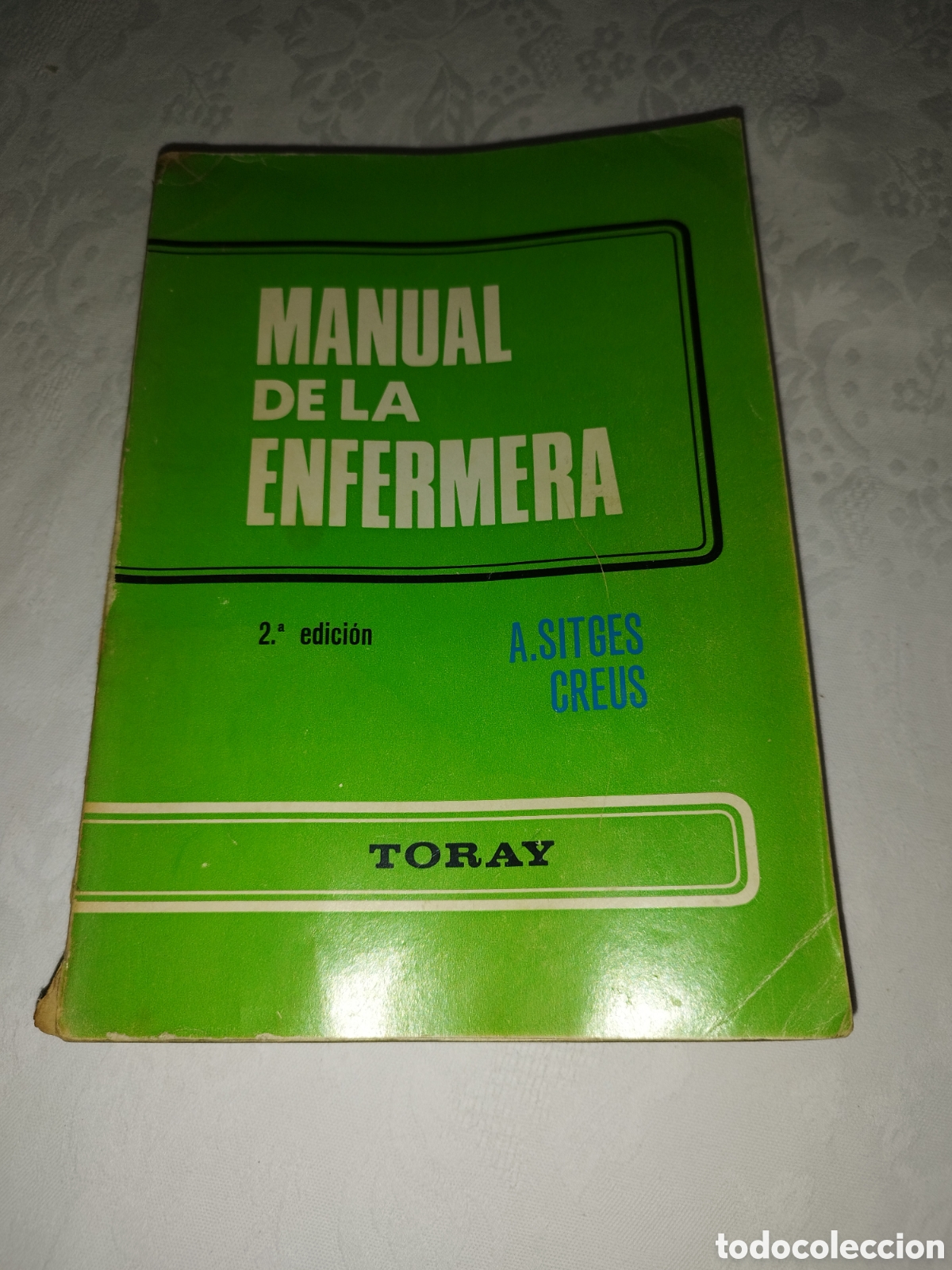 Libros de segunda mano: MANUAL DE ENFERMERIA.- SITGES / CREUS. ED. TORAY, 1975. ILUSTRADO.