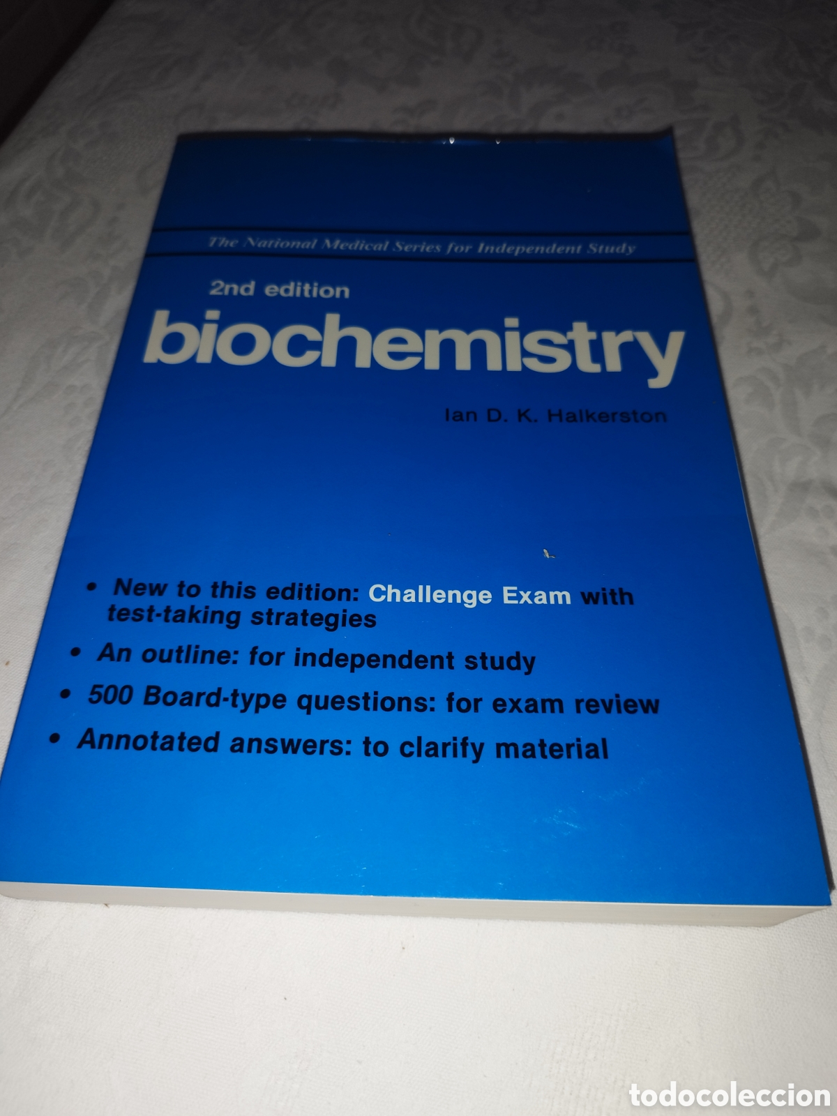 Libros de segunda mano: BIOCHEMISTRY (THE NATIONAL MEDICAL SERIES FOR INDEPENDENT STUDY). ED. HARWAL, 1988.