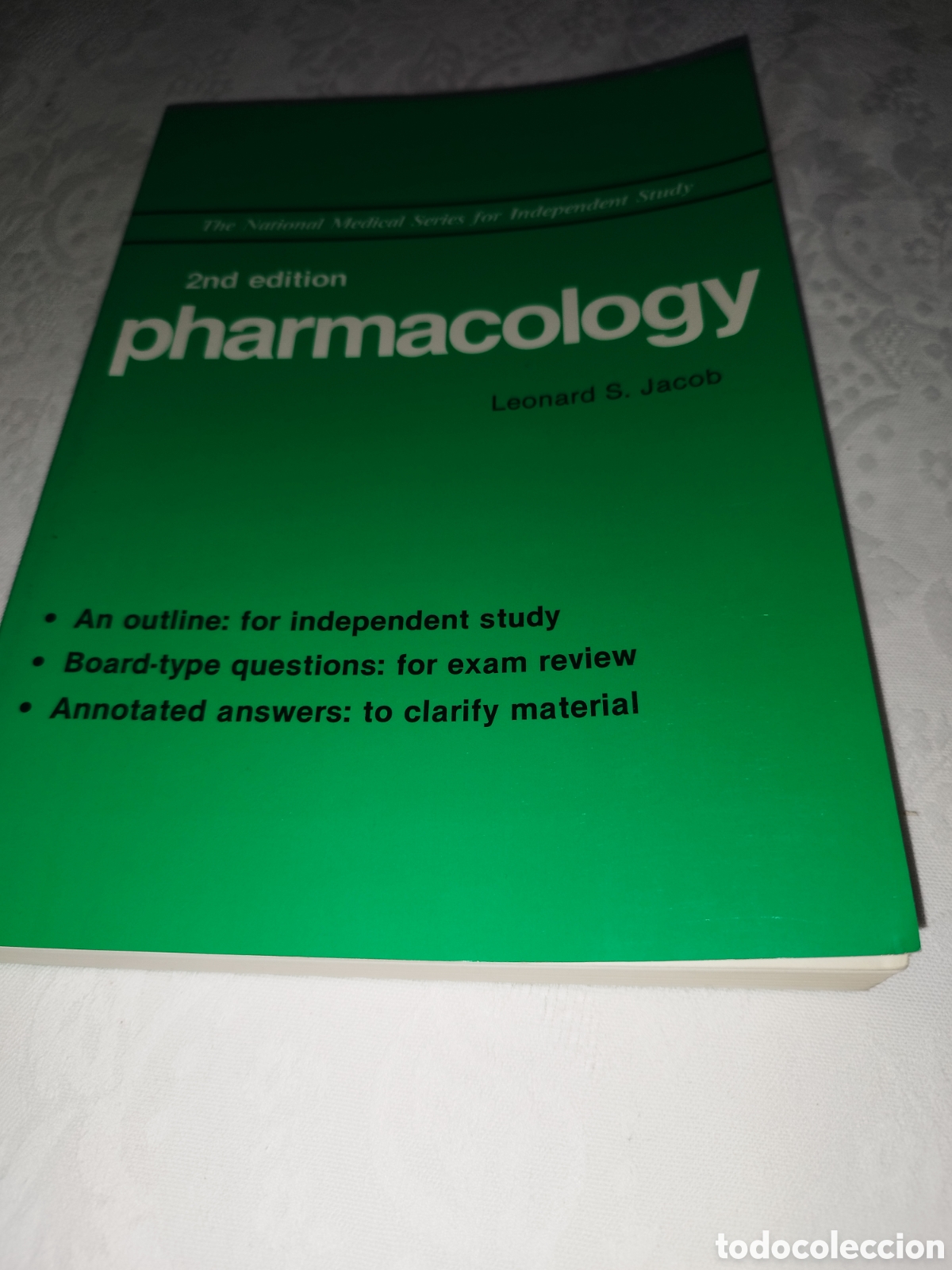 Libros de segunda mano: PHARMACOLOGY (THE NATIONAL MEDICAL SERIES FOR INDEPENDENT STUDY) ED. HARWAL, 1987.