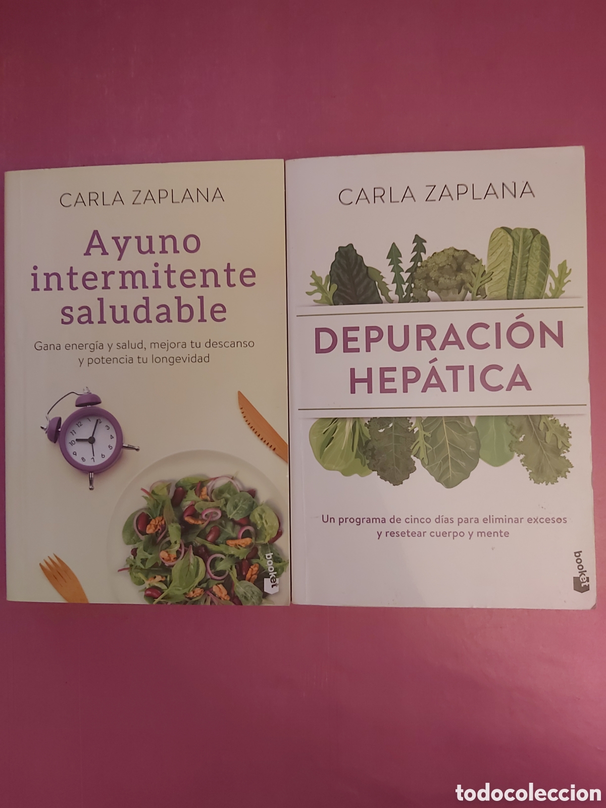 Libros de segunda mano: AYUNO INTERMITENTE SALUDABLE DEPURACI&Oacute;N HEP&Aacute;TICA CARLA ZAPLANA BOOKET